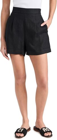 Madewell Women's Clean Pull-On Shorts in Linen-Cotton in Saudi Arabia
