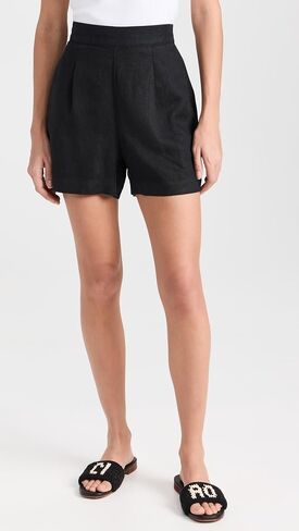 Madewell Women's Clean Pull-On Shorts in Linen-Cotton in Saudi Arabia