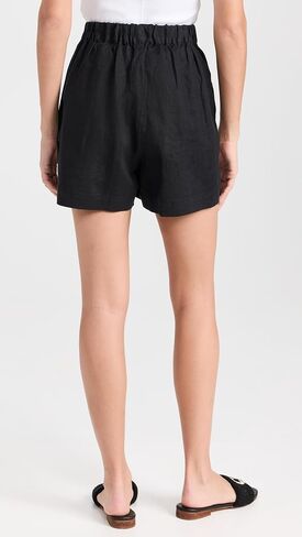 Madewell Women's Clean Pull-On Shorts in Linen-Cotton in Saudi Arabia