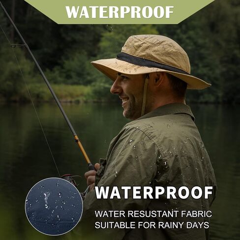 TOP-EX Oversized Waterproof Mesh Sun Hat for Big Heads with Wide Brim | Designed for big heads with an adjustable fit, wide brim，crown mesh and lightweight comfort cool for sunny outdoor days in Saudi Arabia