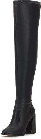 Jessica Simpson Women's Brixten Over The Knee Boot, Black, 12 in Saudi Arabia