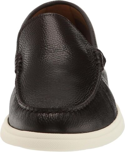 BOSS Men's Leather Slip on Loafers with Pop Sole in Saudi Arabia