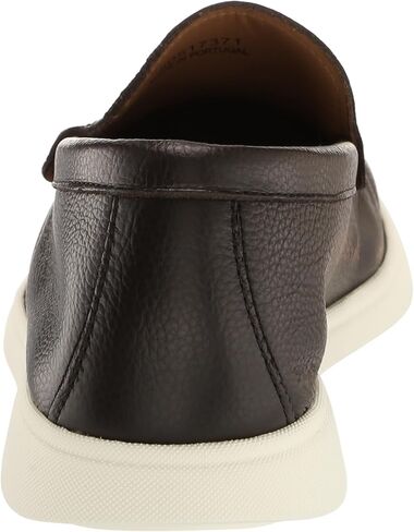 BOSS Men's Leather Slip on Loafers with Pop Sole in Saudi Arabia