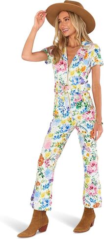 Show Me Your Mumu womens Jacksonville Short Sleeve Crop JumpsuitJumpsuit in Saudi Arabia