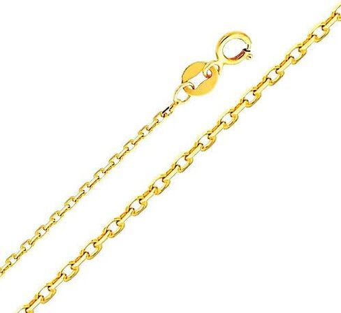 The World Jewelry Center 14k Tri-Color Gold Religious Baptism Pendant with 0.9mm Cable Chain Necklace in Saudi Arabia