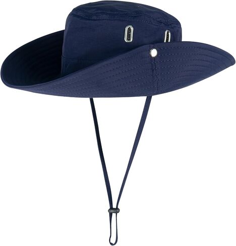 Rosoz Sun Hats for Men Women Wide Brim Boonie Hat UPF 50+ Bucket Hats Hiking Fishing Outdoor Summer Safari UV Protection Hat in Saudi Arabia