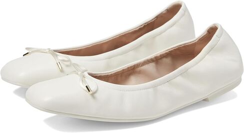Stuart Weitzman Bardot Bow Flat Cream 9.5 B in Saudi Arabia