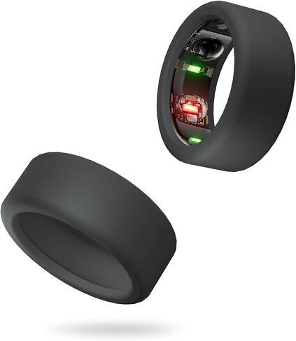 Silicone Ring Cover Compatible with Oura Ring Protector | Elastic Case for Oura Ring Gen 4/3 Working Out - Patent Protected in Saudi Arabia