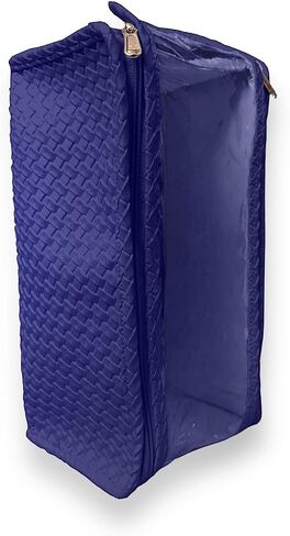 Travel Shoe Bag for Men and Women, Vegan Leather, Handcrafted in Saudi Arabia