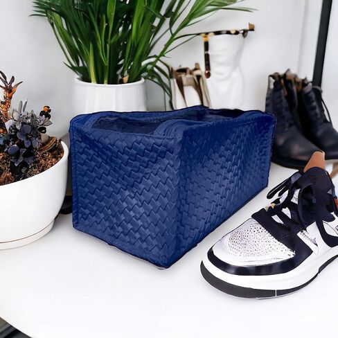 Travel Shoe Bag for Men and Women, Vegan Leather, Handcrafted in Saudi Arabia