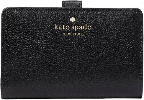 Kate Spade New York Medium Bifold Compact Wallet (Black) in Saudi Arabia
