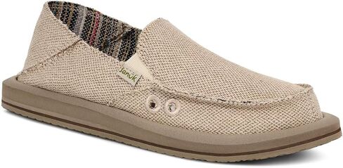 Sanuk Women's Donna Hemp Two-Tone Loafer Flat in Saudi Arabia