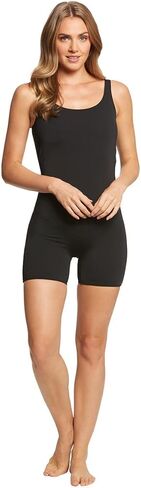 Sporti Women's Boyleg One Piece Swimsuit with Hydrolast Technology - Athletic Unitard Swimwear Training Bathing Suit in Saudi Arabia