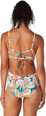 Speedo womens Swimsuit One Piece Eco Flex Double Cross Back Moderate Cut One Piece Swimsuit (pack of 1) in Kuwait