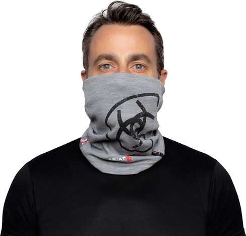 ARIAT Men's FR Polartec Neck/Face Ariat Logo Gaiter in Saudi Arabia