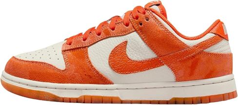 Nike Women's Dunk Low Light Bone/Safety Orange FN7773-001 5.5 in Saudi Arabia