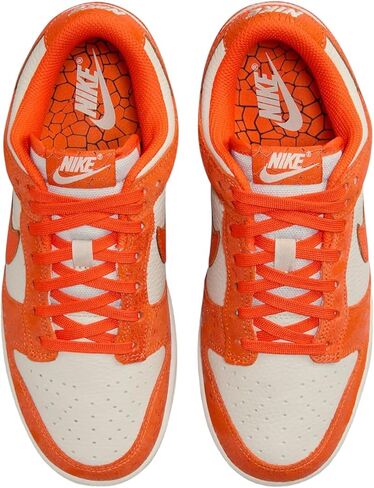 Nike Women's Dunk Low Light Bone/Safety Orange FN7773-001 5.5 in Saudi Arabia