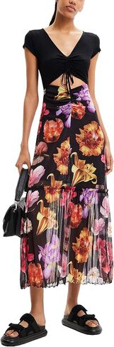 Desigual Women's Woman Knit Dress Short Sleeve in Saudi Arabia