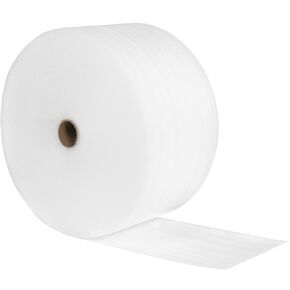 Partners Brand PFWUPS18S24 UPSable Air Foam Rolls, 1/8" x 24" x 350', White