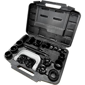 648617 Ball and U Joint Service Tool Set Kit, 23 Pieces, Remove & Install Ball Joints, Receiving Tube, Adapters, Sockets