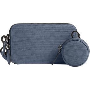 Coach Charter Slim Crossbody, Washed Chambray