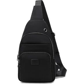 Men‘s Crossbody Sling Bag Single-shoulder Bag Chest Bag Outdoors Travel Hiking Chest Bag Daypack for Men