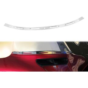 Motorcycle Windshield Trim Fit For Harley Touring Electra Glide Street Glide Trike FLHT FLHTC FLHTCU FLHX 2014-UP Chrome
