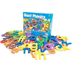 Junior Learning Giant Rainbow Phonics, Assorted Small