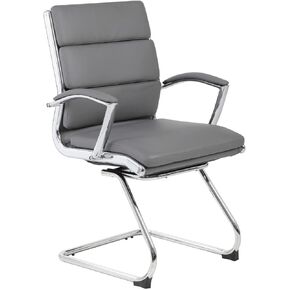Boss Office Products (BOSXK) Executive Guest Chair, White