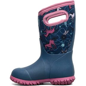 BOGS Unisex-Child York-Horses (Toddler/Little Big Kid) Rain Boot