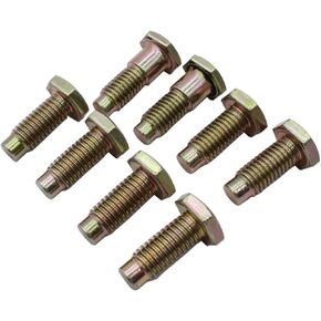 8PCS 64-81 Front Seat Belt Floor Pan Mounting Attachment Bolts Bow Tie Head Hardtop