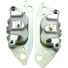 Front Left Right Brake Calipers with Pads Replace for 1912134 1912135 Fit for Polaris Ranger 800 Ranger 900 Ranger Diesel RZR 4 800 RZR 900 1000 Ranger 500 570 700 Brutus GEM 1911282 1911283 1911284
