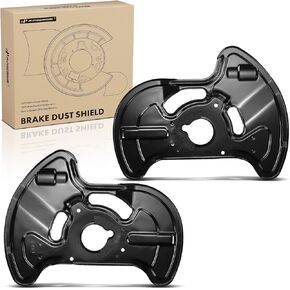 A-Premium Front or Rear Side Brake Dust Shield Compatible with Select Mercedes-Benz Models - E350 2010-2014, E400, E550, SLC300, SLK250, SLK300, SLK350, SLK55 AMG - Replace# 2044202644, 2-PC Set