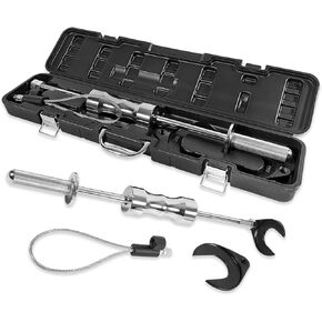 E-cowlboy Inner CV Joint Puller Slide Hammer Front Wheel Drive Axle Half Shaft Removal Tool Kit,63mm 48mm CV Joint Fork Adapter,Heavy Duty 10 Pounds Slide Hammer