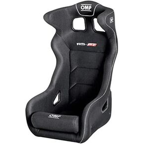 OMP (HA/762E/N RS-PT2 Racing Seat, Black