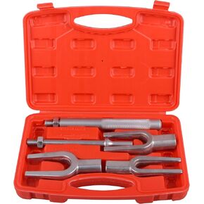 5 Piece Pickle Fork Tool Set,Ball Joint Separator Pitman Arm Separator and Tie Rod Removal Tool Kit for Separating Ball Joints/Pitman Arms/Tie Rods