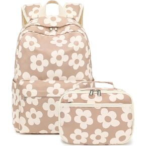 Bluboon Backpack for Girls Kids Preschool Backpack with Lunch Box Kindergarten Bookbag Toddler School Bags Set