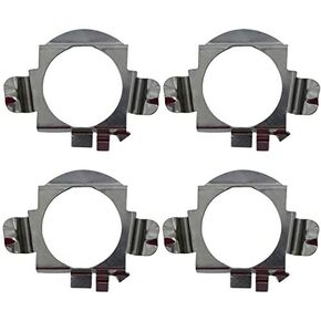 حامل محول H7 H7 Retainers Clik مقبس قاعدة متوافق مع BMW Audi Mercedes-Benz Buick Ford Focus (4 عبوات) in Kuwait