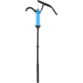 Lever Action Barrel Pump, Adjustable Manual Plastic Lever Action Barrel Transfer Pump Oil Fuel Hand Operated Pump for 55 Gallons Pump