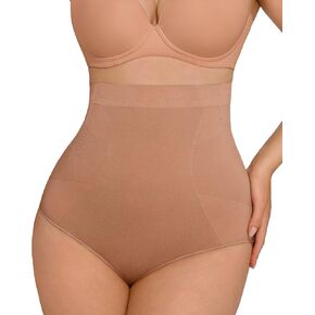 FeelinGirl Body Shaper Tummy Control Shapewear Briefs High Waisted Sculpting Panty Butt Litfer Shorts