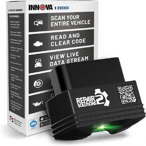 Innova 1000 v2 OBD2 Scanner Bluetooth - Works on All Vehicles Check Engine ABS SRS - Designed for Entry-Level Use