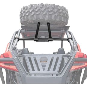 KEMIMOTO PRO XP Spare Tire Carrier, Heavy Duty Spare Tire Mount Compatible with 2020-2024 Polaris RZR PRO XP/RZR Turbo R Spare Tire Mount Spare Tire Holder Rack