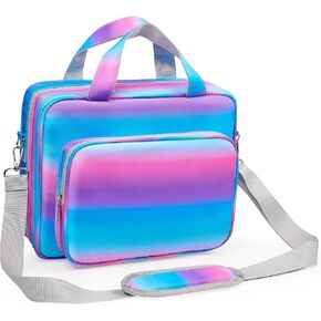 ICOSY Bible Covers for Women Girls Bible Cover Case Large Bible Bag with Detachable Shoulder Strap, Bible Case Study Supplies