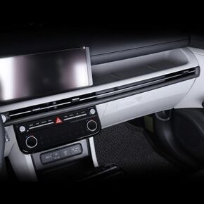 Air Vent Outlet Cover Trim Automotive Center Consoles Control Panel Air Conditioning Outlet Vent Cover Compatible with Hyundai Tucson 2025 Accessories (Carbon Fiber Pattern)