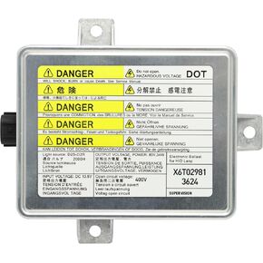 Xenon Headlight Ballast Control Unit Module fit for 2002-2005 TL / TSX/ TL Type-S, 2004-2006 3, 2004-2009 S2000 Replaces # W3T10471 X6T02971 X6T02981 W3T14371