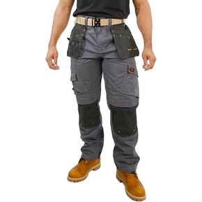 سروال عمل Tradies ProTech - جيوب مدمجة متعددة الاستخدام + جيوب حماية لوسادة الركبة...