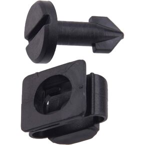 beler 2pcs Engine Appearance Cover Stay Grommet & Stud Kit Fit for Honda 91501-SS8-A01 91601-SS8-A01