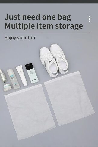 10 Pcs Travel Shoe Bag Non Woven Fabric Storage Bags Dust Bags for Purses and Handbags Storage, Shoe Travel Bags for Packing, Home Closet Organizer Dust Cover in Saudi Arabia