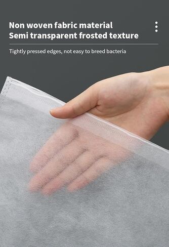 10 Pcs Travel Shoe Bag Non Woven Fabric Storage Bags Dust Bags for Purses and Handbags Storage, Shoe Travel Bags for Packing, Home Closet Organizer Dust Cover in Saudi Arabia