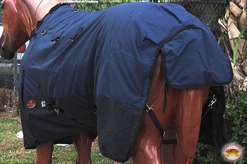HILASON 1200D Winter Waterproof Poly Horse Blanket Belly Wrap | Horse Blanket | Horse Turnout Blanket | Horse Blankets for Winter | Waterproof Turnout Blankets for Horses | Blankets for Horses 75 in in Saudi Arabia